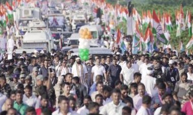 ഭാരത് ജോഡോ യാത്രയ്ക്ക് ആന്ധ്രയിൽ വൻ ജനാവലി