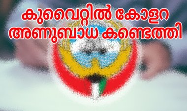 കോളറ രോഗം കണ്ടെത്തി
