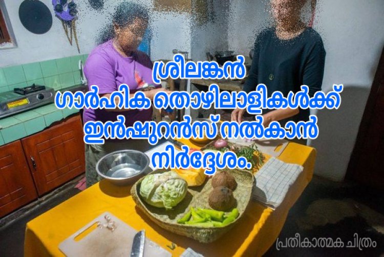 ഇൻഷുറൻസ് ഇല്ലാത്ത ശ്രീലങ്കൻ തൊഴിലാളികൾക്ക് വിസ ലഭിക്കില്ല